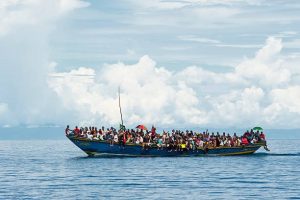 OVERLOADED BOAT