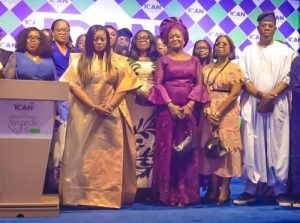 ICAN MERIT AWARD TO WISTA NIGERIA PRESIDENT, DR. ODUNAYO ANI